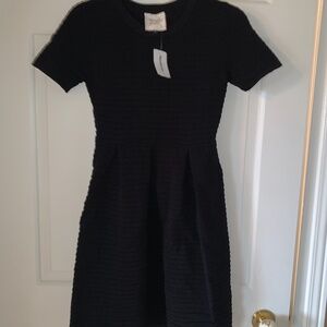 Mendocino Minds of Gold ribbed dress BNWT